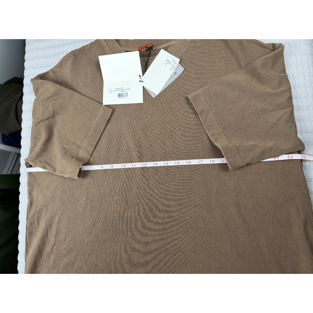BARENA VENEZIA QUADRA SERJEY T-SHIRT SIZE L RETAIL $290